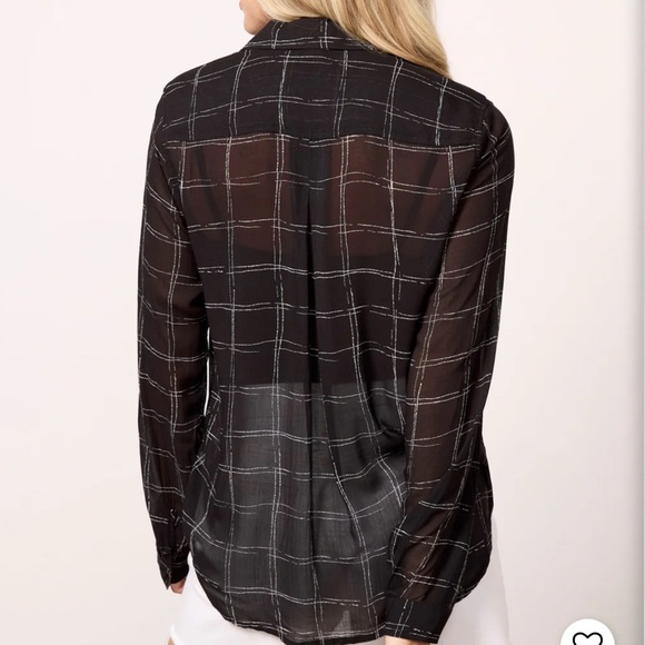 Cloth and Stone Plaid Button Down - Picture 5 of 5